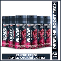 Blade Self Confidence Deodorant 6 x 150 ML Blade Self Confidence Deodorant 6 x 150 ML