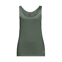 Jack Wolfskin Pack & Go Tank W Haki Renkli Jack Wolfskin Pack & Go Tank W Haki Renkli
