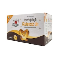 Sinangil Glutensiz Un 5KG (5000GR) Kutu Karabuğdaylı Sinangil Glutensiz Un 5KG (5000GR) Kutu Karabuğdaylı