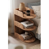 Komodin Modern Ahşap 3 Katlı Raflı Yan Sehpa Çok Amaçlı Organizer Kitaplık 180 Atlantik Çam Çok Renkli Komodin Modern Ahşap 3 Katlı Raflı Yan Sehpa Çok Amaçlı Organizer Kitaplık 180 Atlantik Çam Çok Renkli