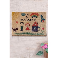 Co Co Haggyo 40x60 cm Doğal Ko ko Kıl paspas,Hindistan Naturel Kapı Önü Paspası Co Co Haggyo 40x60 cm Doğal Ko ko Kıl paspas,Hindistan Naturel Kapı Önü Paspası