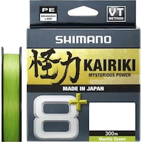 Kairiki + 8x 300 Mt Mantis Green İp Misina 0.10mm Kairiki + 8x 300 Mt Mantis Green İp Misina 0.10mm