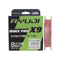 Winx Pro X9 300mt 0.18mm İp Misina Multi Color Winx Pro X9 300mt 0.18mm İp Misina Multi Color