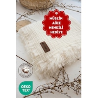 Zeypba %100 Pamuk Müslin 4 Katlı Müslin 110x110 CM Çocuk & Bebek Müslin Örtü Ekru Zeypba %100 Pamuk Müslin 4 Katlı Müslin 110x110 CM Çocuk & Bebek Müslin Örtü Ekru