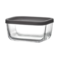 Lav Cube Cam Saklama Kabı 2'li Küçük Boy 405 ml Lav Cube Cam Saklama Kabı 2'li Küçük Boy 405 ml