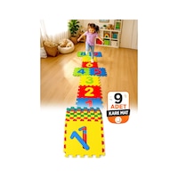 9 Parça Büyük Boy Eva Sayılı Puzzle Oyun Matı Rakamlı Çocuk Yer Matı Renkli Zemin Karosu 9 Parça Büyük Boy Eva Sayılı Puzzle Oyun Matı Rakamlı Çocuk Yer Matı Renkli Zemin Karosu