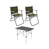 2 Adet 120 Kg Kapasiteli Katlanır Kamp Sandalyesi Ve 50x70 Kamp Masası Seti-2-as-5070 Çok Renkli 2 Adet 120 Kg Kapasiteli Katlanır Kamp Sandalyesi Ve 50x70 Kamp Masası Seti-2-as-5070 Çok Renkli