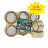 Hasbros 45mmx100m Koli Bandı - 6 Adet Hasbros 45mmx100m Koli Bandı - 6 Adet