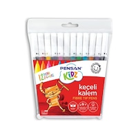 Pensan Keçeli Boya Kalemi Kidz 12 Renk Pensan Keçeli Boya Kalemi Kidz 12 Renk