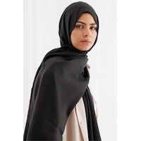 Mizalle Timeless Naia Siyah Pamuk Şal Mizalle Timeless Naia Siyah Pamuk Şal