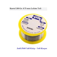 Kurtel 200 Gr. 0.75 mm Lehim Teli