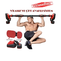 Bx Çift Ayaklı 92-120cm Kapı Barı Koridor Barfiksi Barfix Spor Aleti Demiri Barfiks Çubuğu Bx Çift Ayaklı 92-120cm Kapı Barı Koridor Barfiksi Barfix Spor Aleti Demiri Barfiks Çubuğu