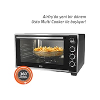 Usto 2115 Multi Cooker Airfry Özellikli Midi Fırın 50 L Siyah Usto 2115 Multi Cooker Airfry Özellikli Midi Fırın 50 L Siyah