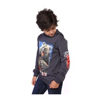 Toontoy Kids Toontoy Erkek Çocuk Aslan Ve Blood Clan Baskılı Sweatshirt Füme Toontoy Kids Toontoy Erkek Çocuk Aslan Ve Blood Clan Baskılı Sweatshirt Füme