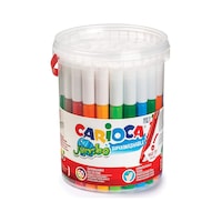Carioca Süper Jumbo Yıkanabilir Keçeli Boya Kalemi 50'li Carioca Süper Jumbo Yıkanabilir Keçeli Boya Kalemi 50'li
