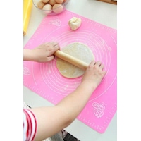 Büyük Boy Silikon Hamur Açma Matı 50x40 Cm Hamur Açma Matı Büyük Boy Silikon Hamur Açma Matı 50x40 Cm Hamur Açma Matı