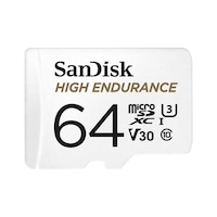 SanDisk High Endurance 64GB microSDXC 100/40MB/s C10V30 Hafıza Kartı SanDisk High Endurance 64GB microSDXC 100/40MB/s C10V30 Hafıza Kartı
