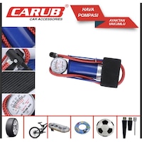 Carub Hava Pompası Ayaktan Vakumlu Siyah Carub Hava Pompası Ayaktan Vakumlu Siyah