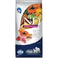 N&D Tropical Selection Düşük Tahıllı Kuzulu Tropikal Meyveli Orta Büyük Irk Yetişkin Köpek Maması 10 KG N&D Tropical Selection Düşük Tahıllı Kuzulu Tropikal Meyveli Orta Büyük Irk Yetişkin Köpek Maması 10 KG