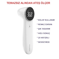 Jumper Temassız Ateş Ölçer Kızıl Ötesi Ve Alından Termometre Jpd-fr204 Jumper Temassız Ateş Ölçer Kızıl Ötesi Ve Alından Termometre Jpd-fr204
