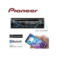 Pıoneer Deh-4250Bt Bluetooth-Cd-Karaoke-2 Amfi-Usb-Spotify-Mitrax Pıoneer Deh-4250Bt Bluetooth-Cd-Karaoke-2 Amfi-Usb-Spotify-Mitrax