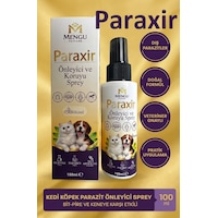 Mengu Petcare Paraxir Bit Pire Kene Spreyi Doğal Koruma Kedi Köpek Kuş Tavşan Uyumlu Büyük Boy Şişe 100 Ml Mengu Petcare Paraxir Bit Pire Kene Spreyi Doğal Koruma Kedi Köpek Kuş Tavşan Uyumlu Büyük Boy Şişe 100 Ml