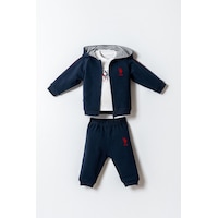 U.s. Polo Assn. Erkek Bebek Lacivert 3lü Takım Usb2909-c-v1 Lacivert U.s. Polo Assn. Erkek Bebek Lacivert 3lü Takım Usb2909-c-v1 Lacivert