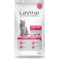 La Vital Sterilesed Somonlu Kısırlaştırılmış Yetişkin Kedi Maması 12 KG La Vital Sterilesed Somonlu Kısırlaştırılmış Yetişkin Kedi Maması 12 KG
