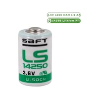 Saft Ls14250 - 1/2 Aa 3.6v Li-socı2 Lithium Pil Saft Ls14250 - 1/2 Aa 3.6v Li-socı2 Lithium Pil