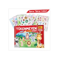 Tükenmeyen Sticker Kitabım 100+ Tekrar Tekrar Kullanılabilen Sticker Tükenmeyen Sticker Kitabım 100+ Tekrar Tekrar Kullanılabilen Sticker