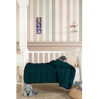 Elart Velvet Bebek Yorgan 150x100 Cm Zümrüt Yeşili Elart Velvet Bebek Yorgan 150x100 Cm Zümrüt Yeşili