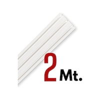 Tümray 3 Raylı Korniş Perde Rayı Kaliteli Sağlam Ambalaj 2 Metre Tümray 3 Raylı Korniş Perde Rayı Kaliteli Sağlam Ambalaj 2 Metre