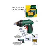 Oyuncak Pilli Kaliteli Matkap Tamir Seti Yeşil Renk 17 Cm. Oyuncak Pilli Kaliteli Matkap Tamir Seti Yeşil Renk 17 Cm.