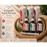 Tam Destek Trio Kedi Köpek Aminoasit & Vitamin Kompleksi + Eklem Destek + Propolis & Spirulina İçeren Takviye Seti Tam Destek Trio Kedi Köpek Aminoasit & Vitamin Kompleksi + Eklem Destek + Propolis & Spirulina İçeren Takviye Seti