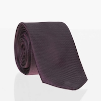 Gaffy Koyu Mürdüm Slim Fit Düz Renk Dokuma Kravat / DDK-14 Mürdüm Gaffy Koyu Mürdüm Slim Fit Düz Renk Dokuma Kravat / DDK-14 Mürdüm