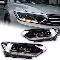 Passat B8 Highline Led Far Takımı Double Çift U Passat B8 Highline Led Far Takımı Double Çift U