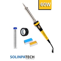 Solinpatech 60w Profesyonel Yüksek Sıcaklığa Dayanıklı Resistörlü Kalem Havya Pasta Bant Lehim Teli Lehim Makinesi Seti Solinpatech 60w Profesyonel Yüksek Sıcaklığa Dayanıklı Resistörlü Kalem Havya Pasta Bant Lehim Teli Lehim Makinesi Seti