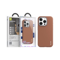 Apple Uyumlu iPhone Blueo 15 Pro Max Kahverengi Premium Deri Telefon Kılıf. Apple Uyumlu iPhone Blueo 15 Pro Max Kahverengi Premium Deri Telefon Kılıf.