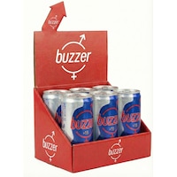 Buzzer Ginseng Enerji Içeceği +18 6'lı Buzzer Ginseng Enerji Içeceği +18 6'lı