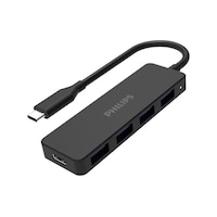 Philips Swr1603g/93 Siyah 20 Cm Kablolu Type-c To 4xusb 3.0 Çoklayıcı Philips Swr1603g/93 Siyah 20 Cm Kablolu Type-c To 4xusb 3.0 Çoklayıcı