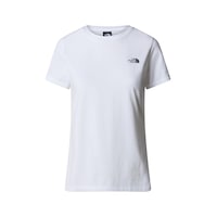 The North Face W S/s Simple Dome Slim Tee Kadın T-shirt-28132-beyaz Beyaz The North Face W S/s Simple Dome Slim Tee Kadın T-shirt-28132-beyaz Beyaz