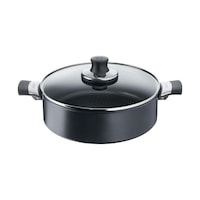 Tefal Titanyum 6x Excellence Kısa Tencere 24 Cm Tefal Titanyum 6x Excellence Kısa Tencere 24 Cm