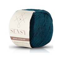 Sensy Premium Amigurumi Ipi Punch Panç Baby Soft Cotton 50 Gr Örgü Ipi Petrol Mavisi Sensy Premium Amigurumi Ipi Punch Panç Baby Soft Cotton 50 Gr Örgü Ipi Petrol Mavisi