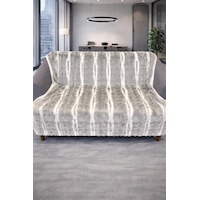 Su Yolu Tavşan Tüyü Kaymaz Tabanlı Koltuk Örtüsü 170x215 Cm Gri Su Yolu Tavşan Tüyü Kaymaz Tabanlı Koltuk Örtüsü 170x215 Cm Gri