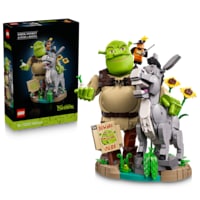 LEGO® Shrek: Şrek, Eşek ve Çizmeli Kedi 72423 - Yetişkinler için Minifigür İçeren Dekoratif Model Yapım Seti (1403 Parça) LEGO® Shrek: Şrek, Eşek ve Çizmeli Kedi 72423 - Yetişkinler için Minifigür İçeren Dekoratif Model Yapım Seti (1403 Parça)