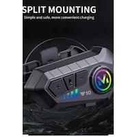 Vothoon Y10 5.3 Bluetooth İntercom Motosiklet Kask Kulaklığı Vothoon Y10 5.3 Bluetooth İntercom Motosiklet Kask Kulaklığı