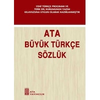 Ata Yayıncılık Büyük Türkçe Sözlük (Sert Kapak)