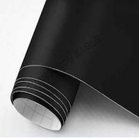 Mat Siyah Yapışkanlı Kaplama Folyosu 61 Cm X 1 Mt Mat Siyah Yapışkanlı Kaplama Folyosu 61 Cm X 1 Mt