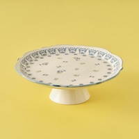 Bella Maison Mabel Stoneware Kek Standı Mavi 32 CM Bella Maison Mabel Stoneware Kek Standı Mavi 32 CM