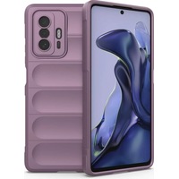 Newface Xiaomi Mi 11t Kılıf Optimum Silikon - Mor Newface Xiaomi Mi 11t Kılıf Optimum Silikon - Mor